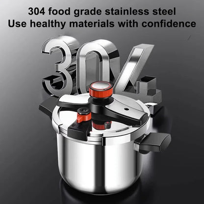 12L Stainless Steel Pressure Cooker Multi-Speed Rice Cooker