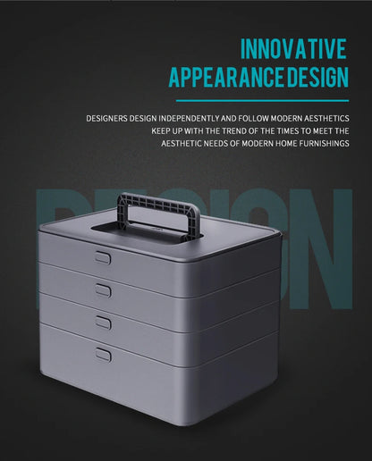 Layered Home Tool Box for Repairs