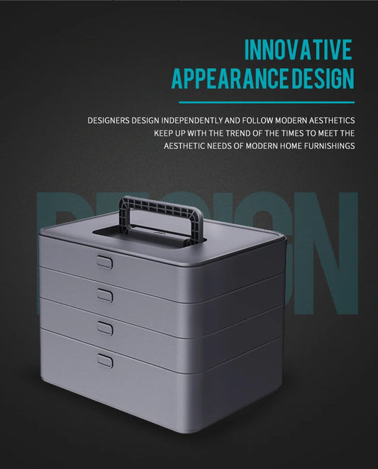 Layered Home Tool Box for Repairs