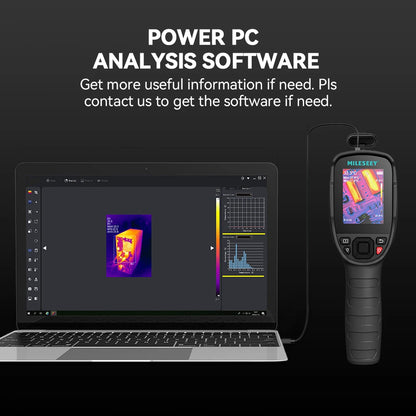 Thermal Imaging Device with 7 Palettes and 50Hz Refresh Rate