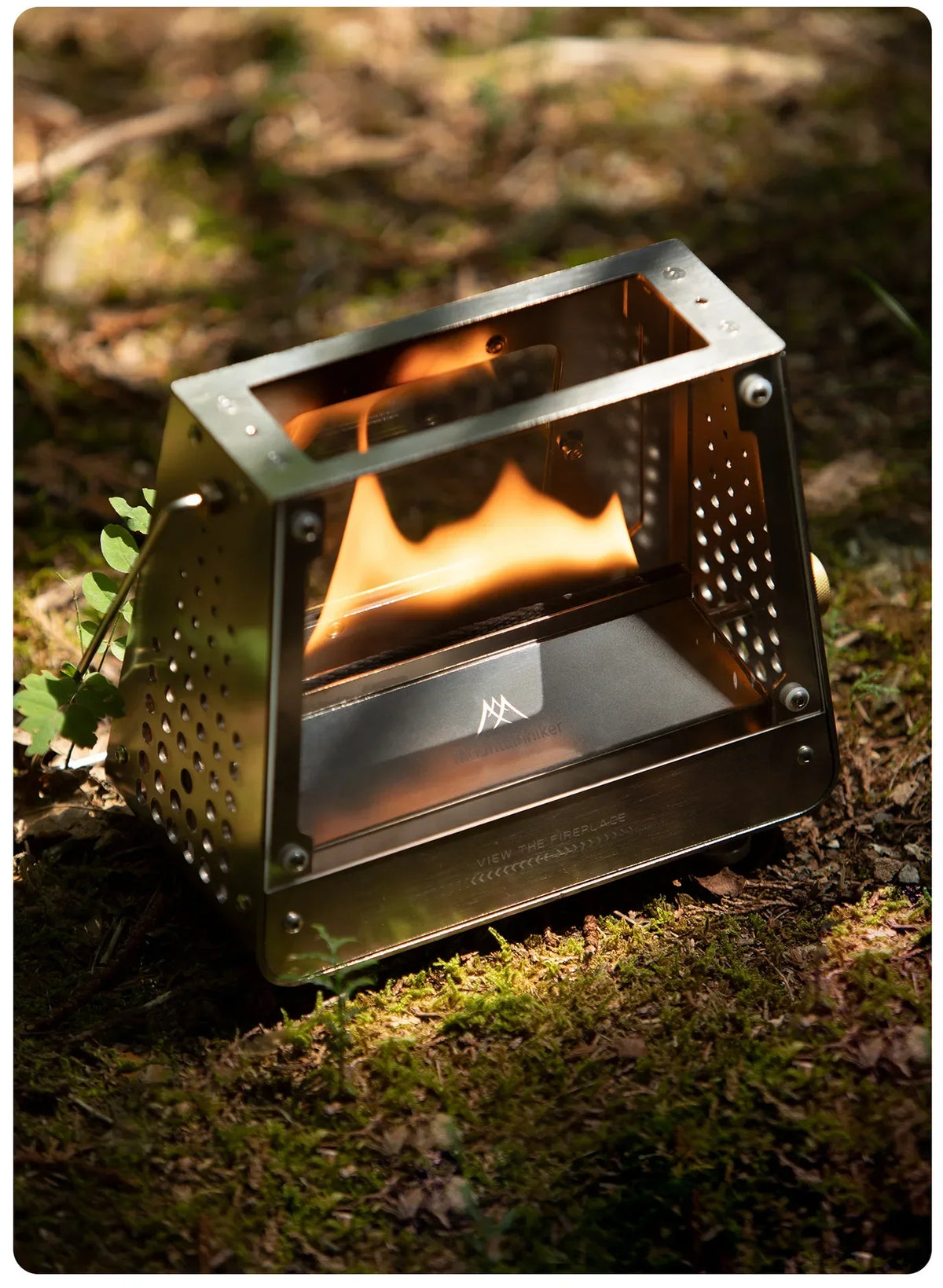 Portable Stainless Steel Mini Outdoor Wood Burning Stove