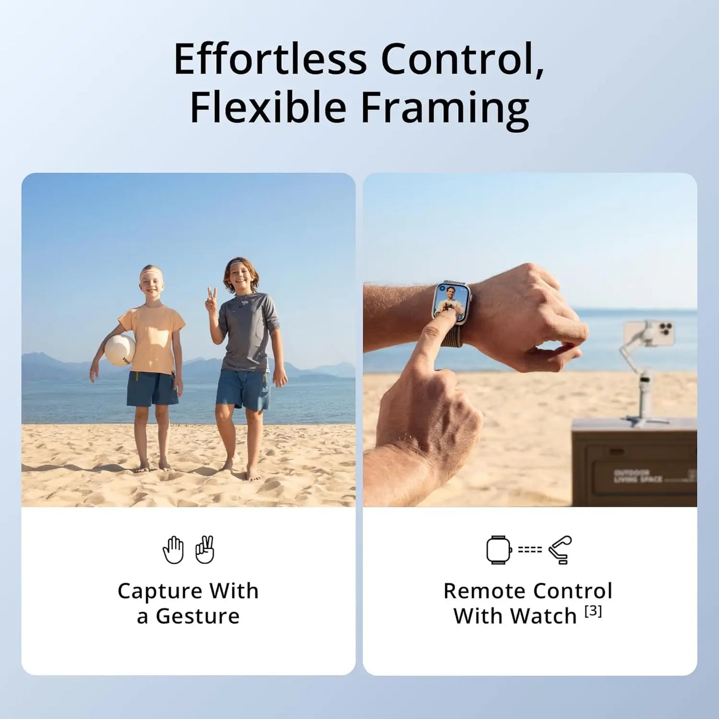 Rechargeable 3 Axis Smartphone Stabilizer for Filming and Vlogging