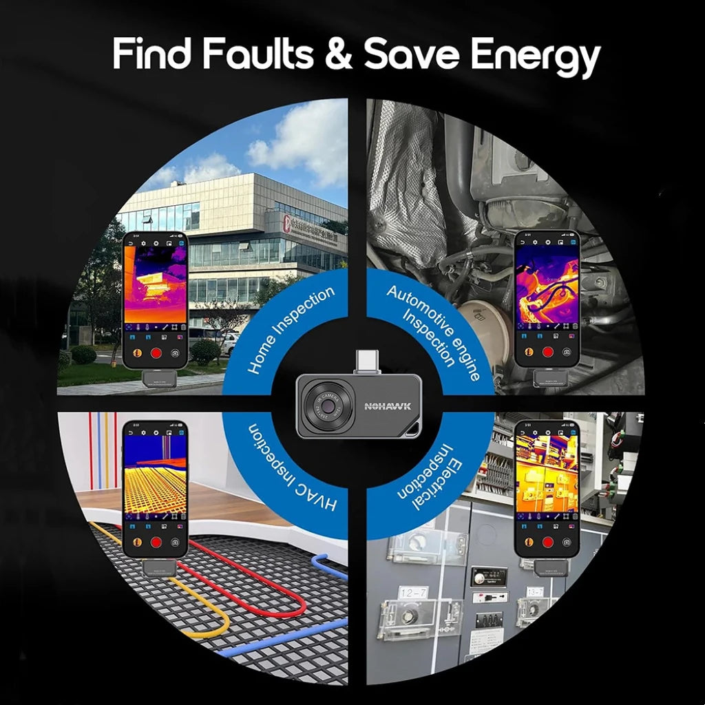 USB-C Thermal Imaging Camera 160×120 for Android iPhone