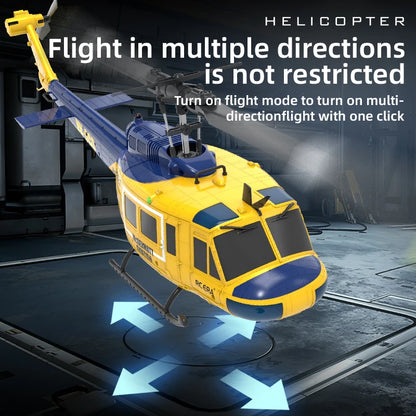 Yellow Remote Control Helicopter for Kids & Adults