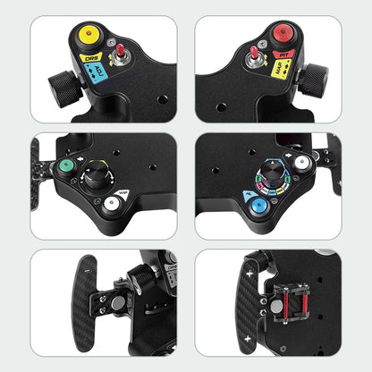 Lightweight Carbon Fibre PC Sim Racing Button Hub