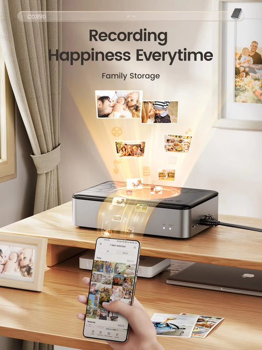 Portable NAS Storage Server for 2.5 Inch HDD or SSD