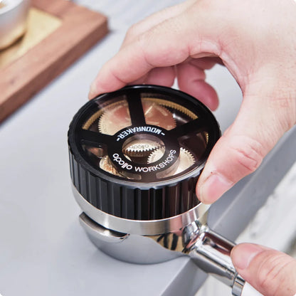 Portable 58mm Espresso Leveler & Clump-Breaking WDT Tool