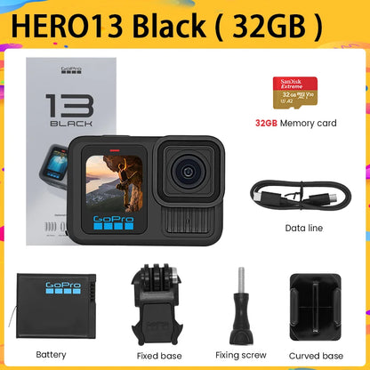 GoPro HERO 13 Black 5.3K Action Camera with HyperSmooth
