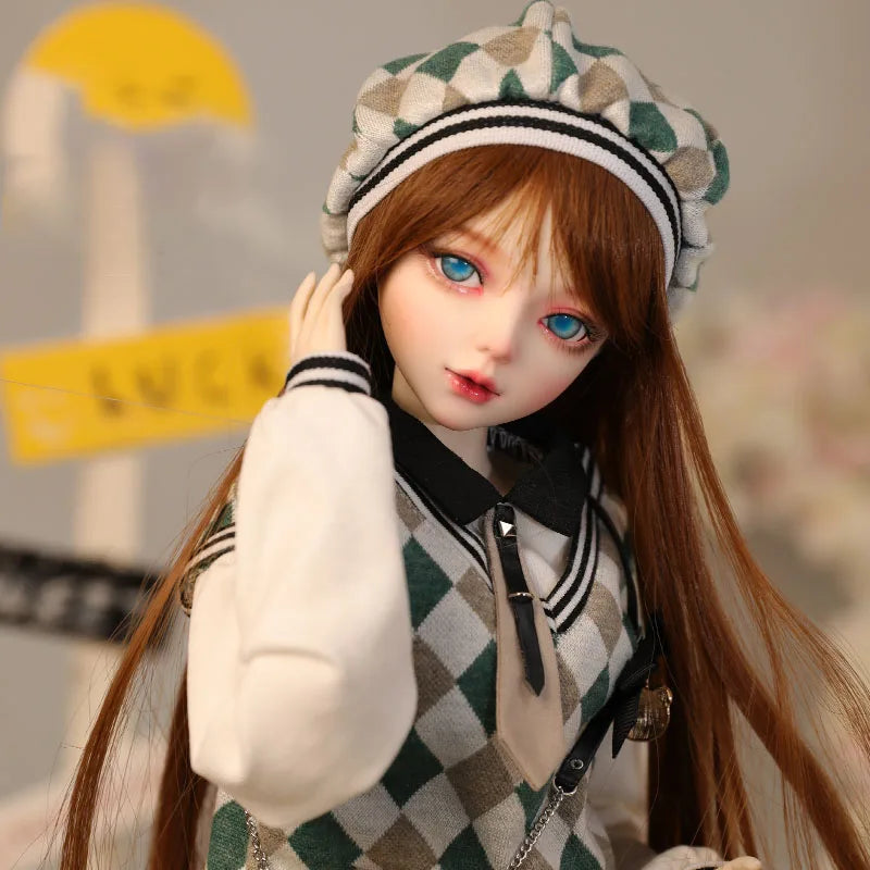 60cm BJD Doll with Designer Makeup and Rotating Eyes