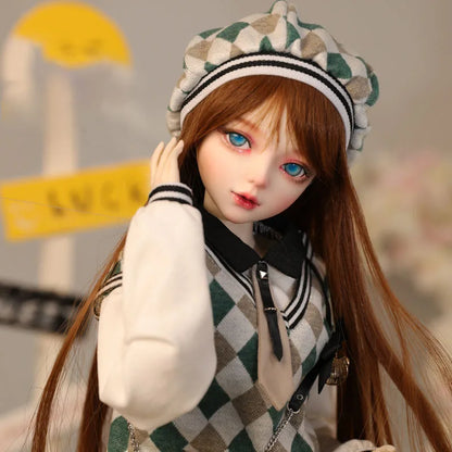 60cm BJD Doll with Designer Makeup and Rotating Eyes
