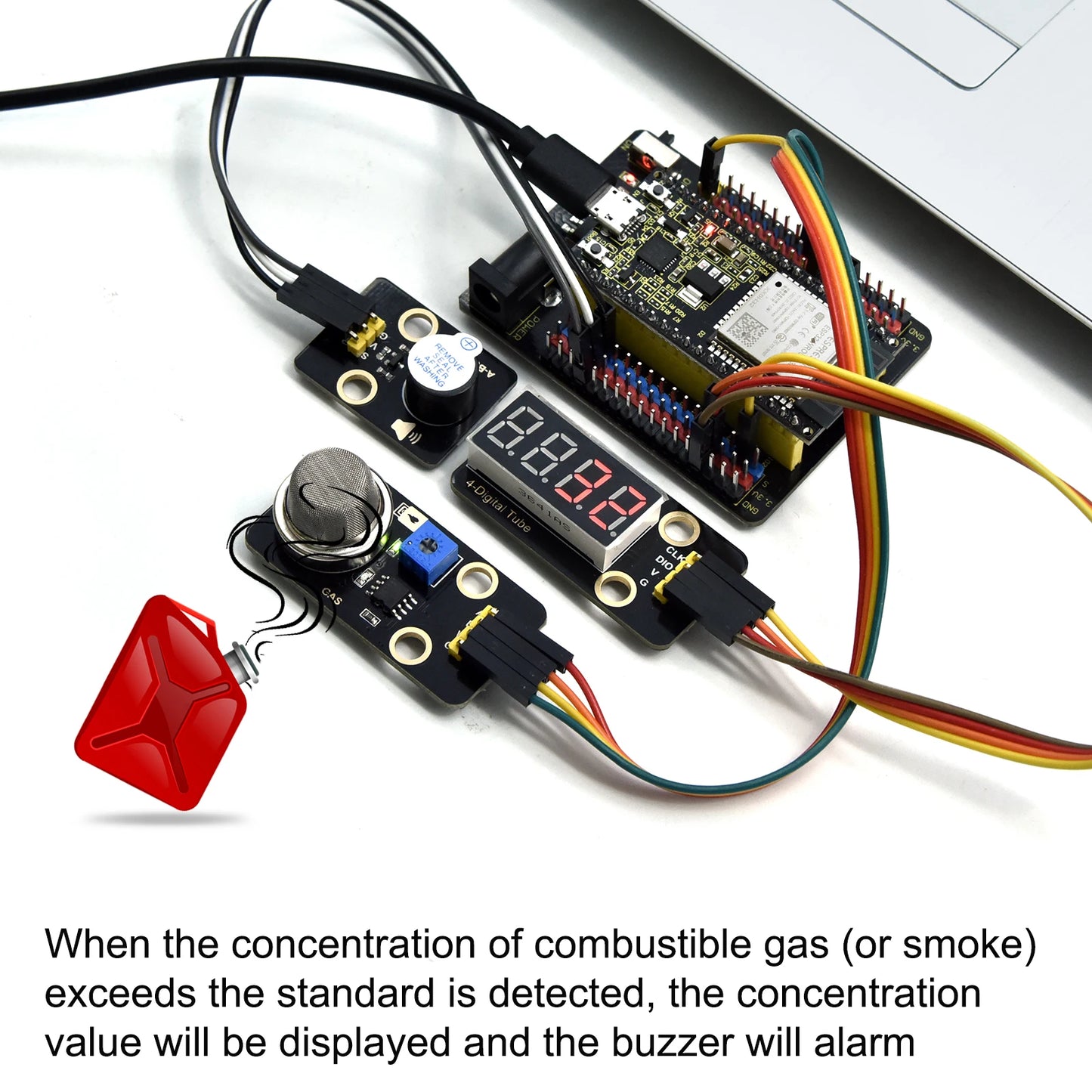 DIY Electronic Sensor Kit with 42 Modules for Coding Practice