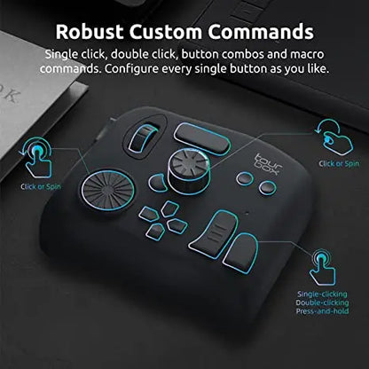 Photo Video Editing Console with Customisable Controls
