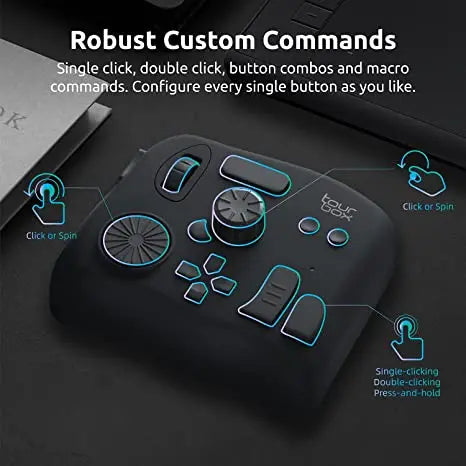 Photo Video Editing Console with Customisable Controls