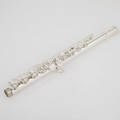 Silver Plated Open Hole C Flute with Case
