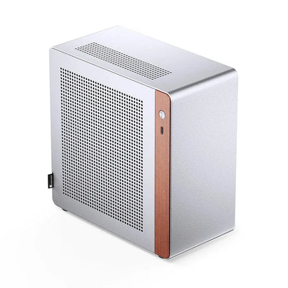 Mini ITX Aluminum PC Case NV10 Silver Chassis