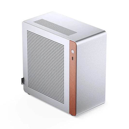 Mini ITX Aluminum PC Case NV10 Silver Chassis