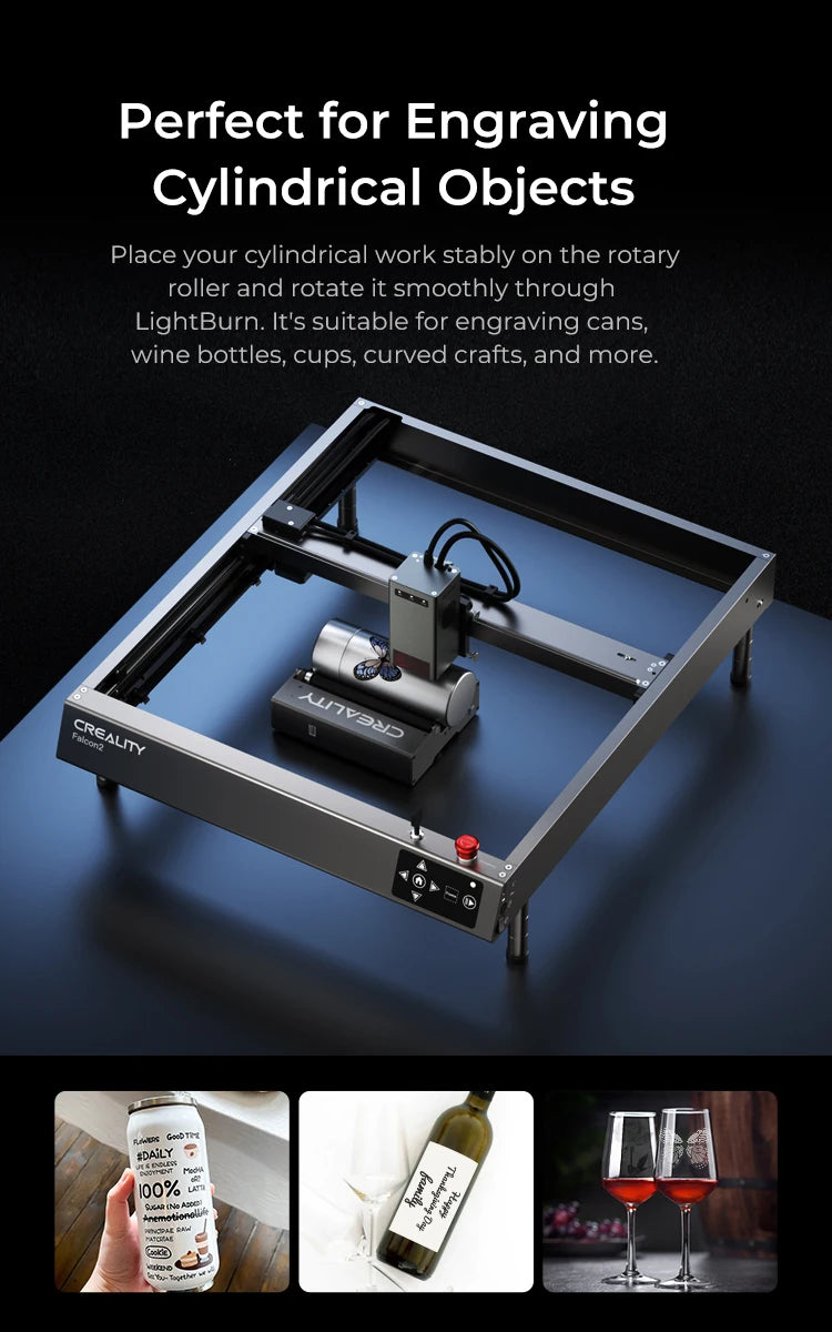 Rotary Roller Attachment for Laser Engraving Machines