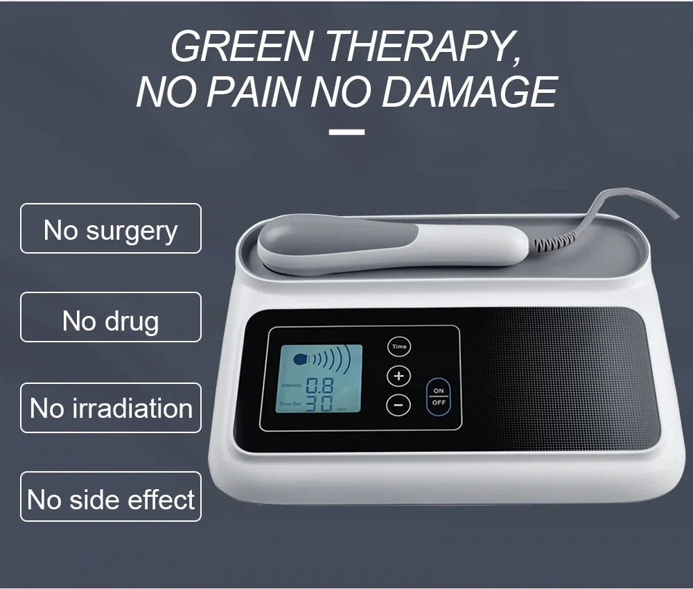 Ultrasonic Therapy Machine with LCD for Muscle Pain Relief