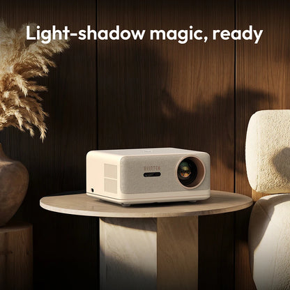 Portable 4K 1080P Projector 1500 ANSI WiFi Bluetooth Auto Keystone