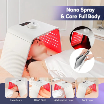 2 in 1 LED Skin Rejuvenation Mask with Hydrating Spray