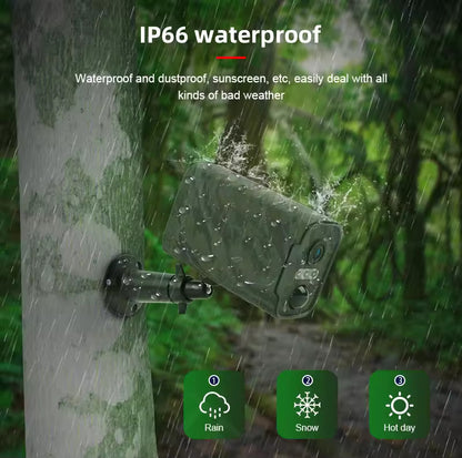 64GB 4MP 4G Outdoor Camera with PIR Motion