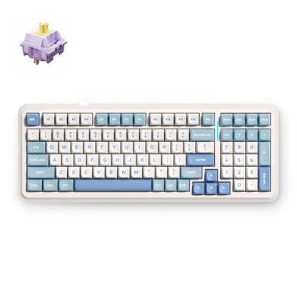 Wireless Mechanical Gaming Keyboard RGB Tri-Mode Hot Swappable