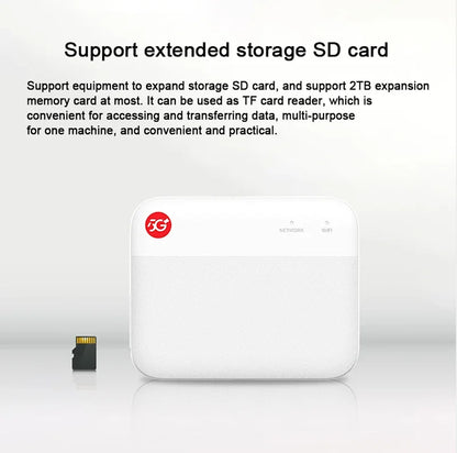 Portable 5G WiFi Router with Dual Band and USB C