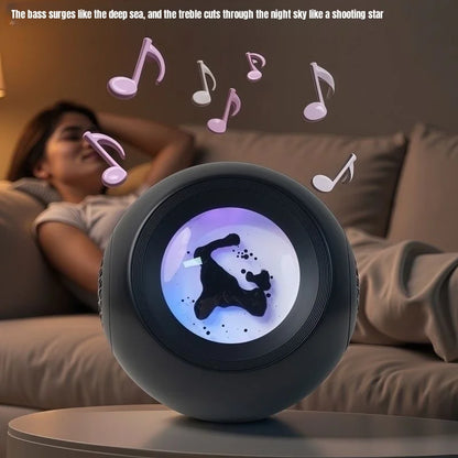 2025 Portable Magnetic Fluid Stress Reliever with Bluetooth Audio