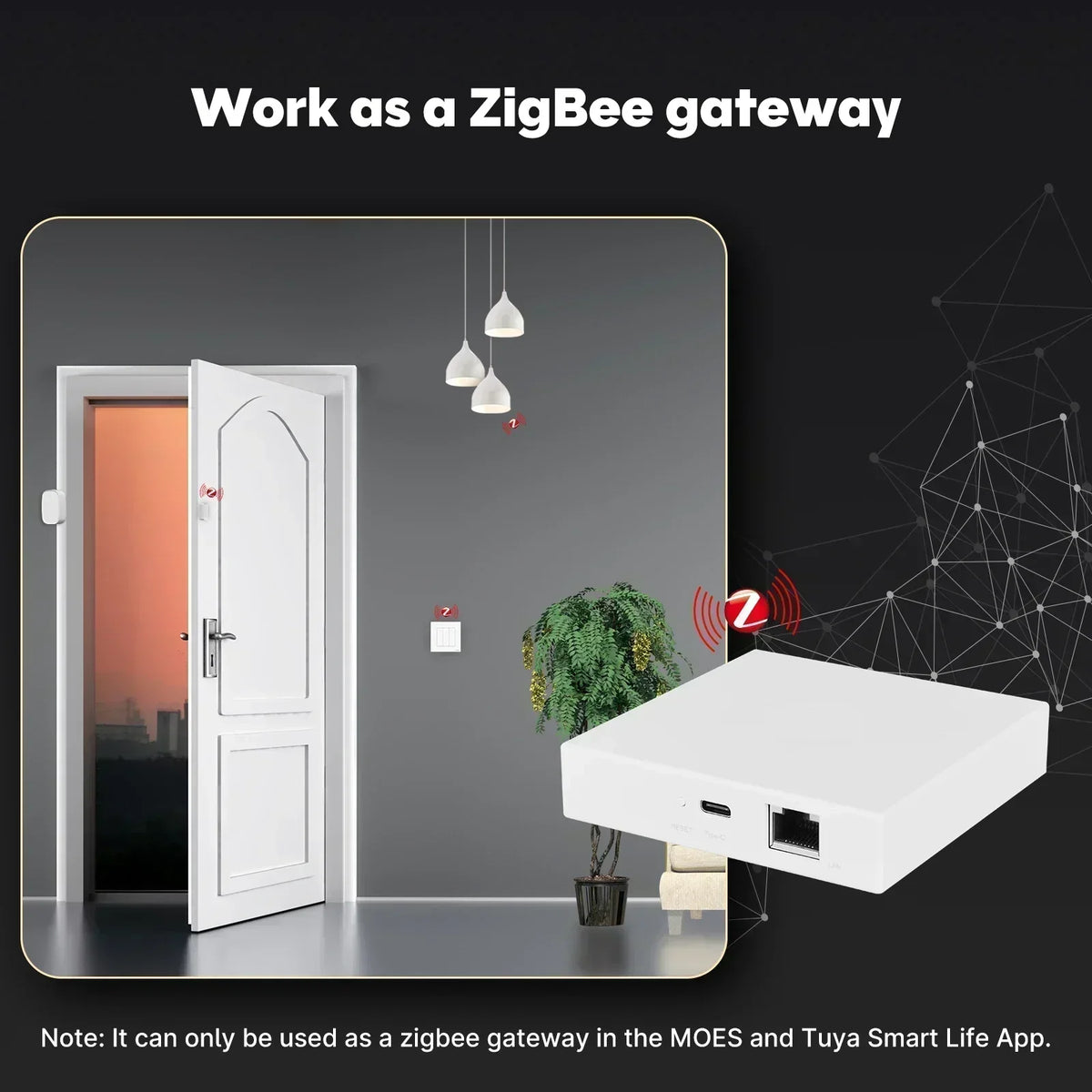 Smart Matter Thread Gateway Hub for Smart Home