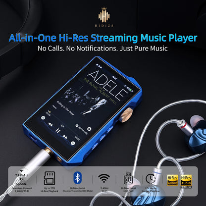 Streaming MP3 Player Dual DAC MQA Support