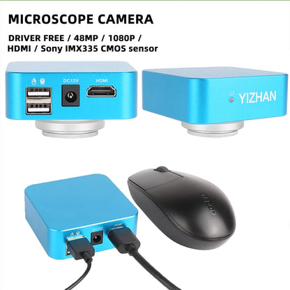 4K Updated HD Digital Microscope Camera HDMI USB