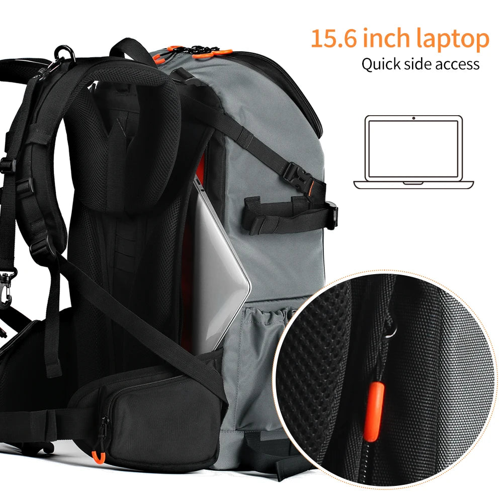 25L Camera Backpack and Sling Bag Waterproof