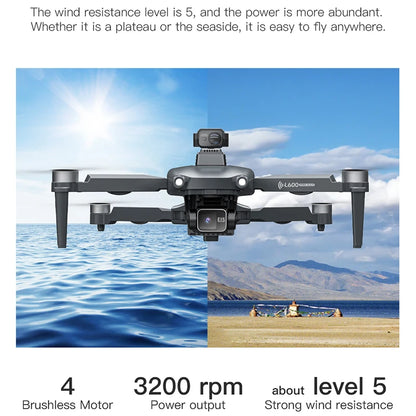 4K GPS Drone Max Dual Camera Obstacle Avoidance L600 PRO MAX