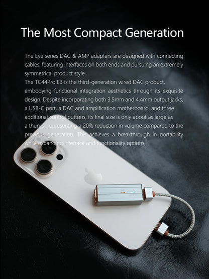Portable Hi-Res DAC AMP with Independent Volume Control