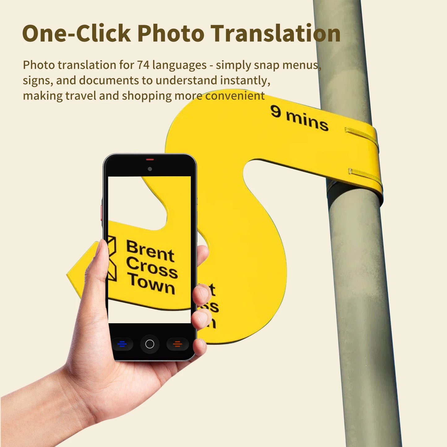 Smart AI Translator Device WiFi Voice Photo Translation
