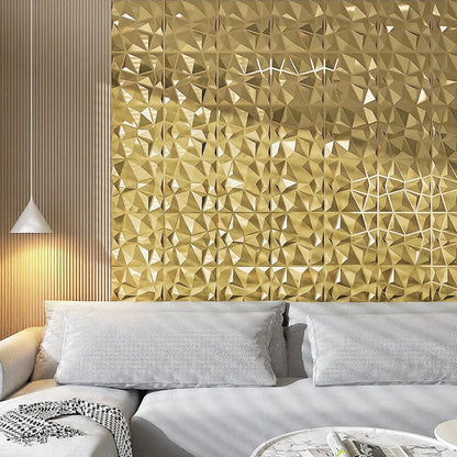 E-Modern Geometric 3D PVC Wall Panels 12-Pack