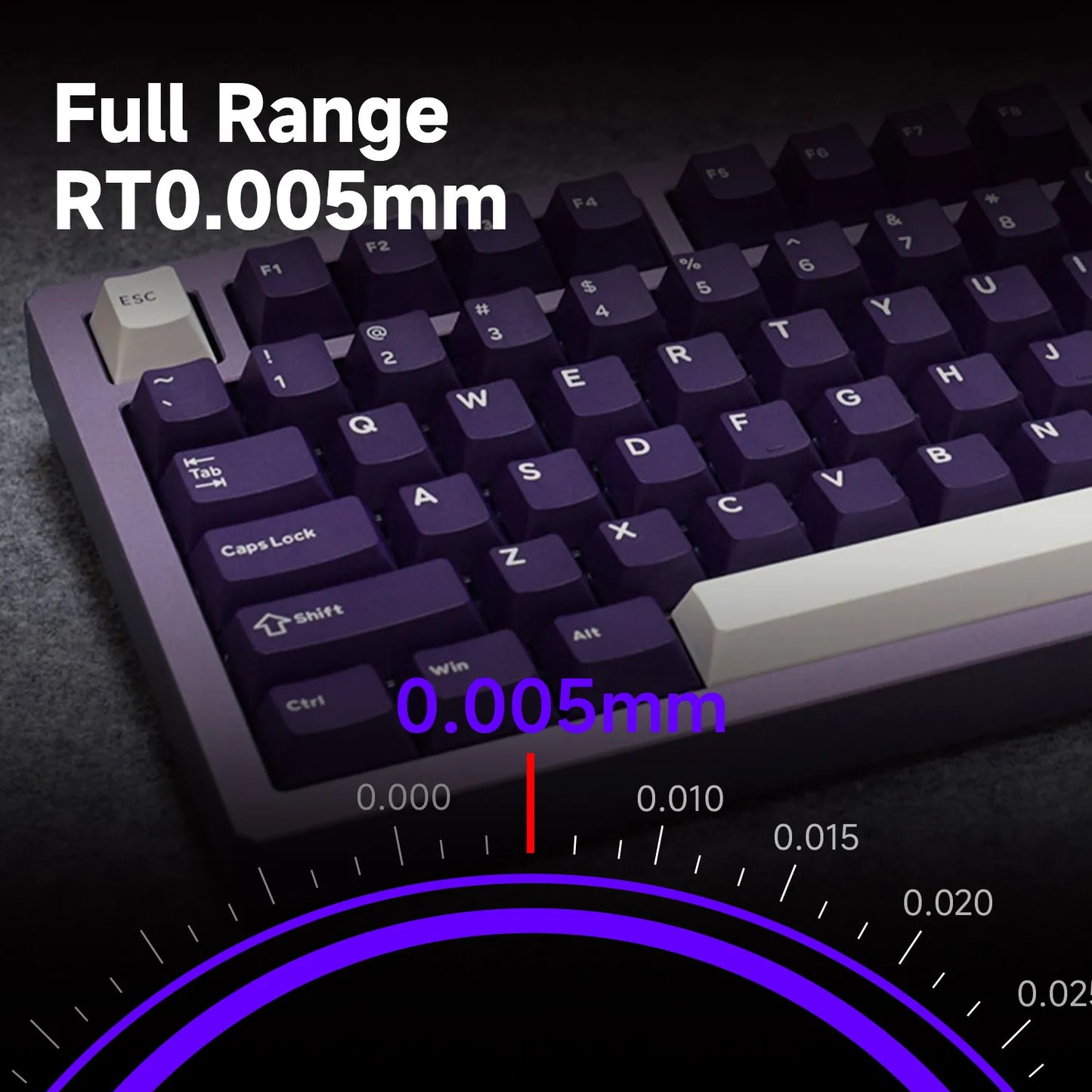 Magnetic Wired Gaming Keyboard 0.005mm Ultra Fast Response