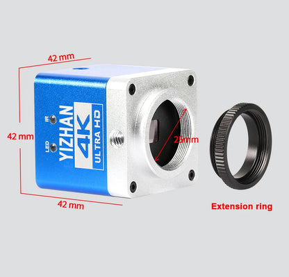Precision Electron Microscope Camera 4K 60MP 1080P