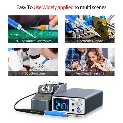 Digital Soldering Station Set 220V for Precision PCB Work