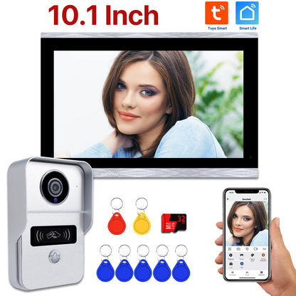 10" Smart Video Doorbell with 1080p Touchscreen & WiFi
