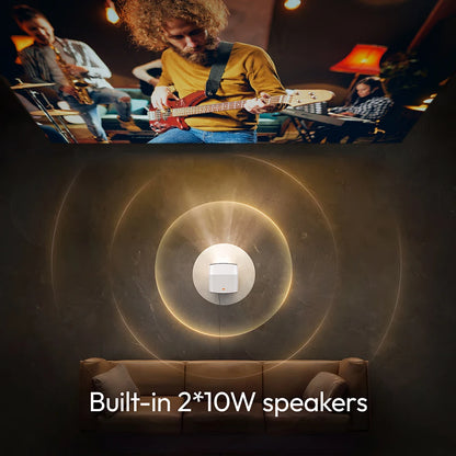 Portable 1000 ANSI Home Theatre Projector with Auto Focus