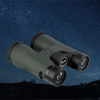 Professional 12x50 Binoculars IPX7 Waterproof for Camping & Stargazing