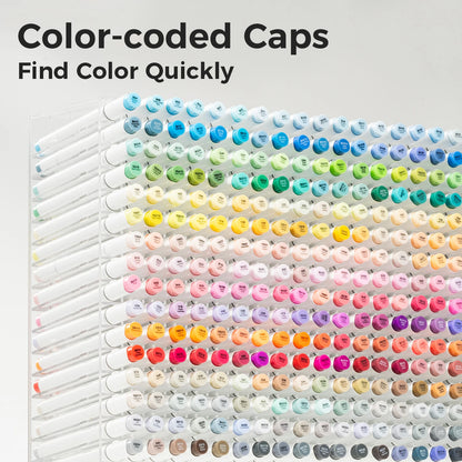 120 Colour Fine Tip Marker Set For Sketching