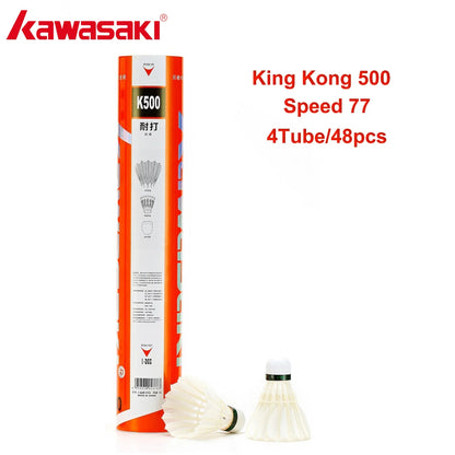 K500 Speed 77 Badminton Shuttlecock 4 Tube King Pack