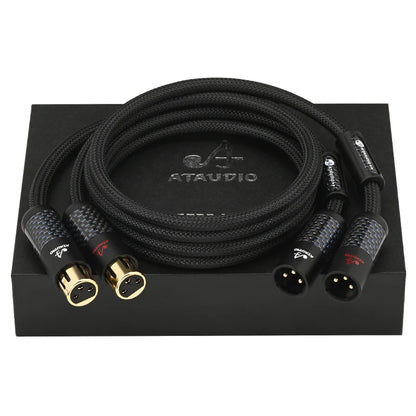 3-Pin Audio XLR Cable Pair 1.5m Premium