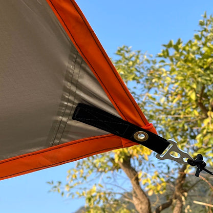Large 4x6m Outdoor Tarp Waterproof Camping Shelter