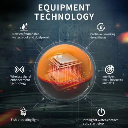 Smart Fishing Sonar 100M Depth WiFi App Control