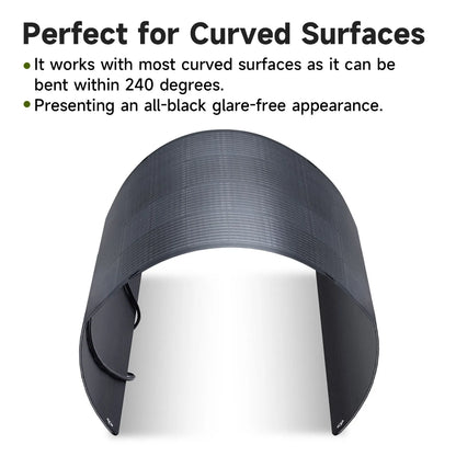 100W Flexible Solar Panel IP68 Off-Grid Charger