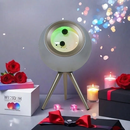 Portable LED Magnetic Fluid Fidget with Audio