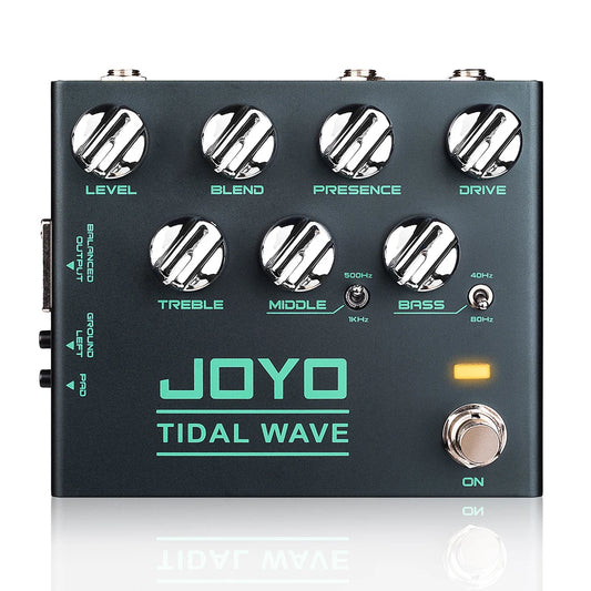 Portable Bass Guitar Pedal Tidal Wave Preamp Effect